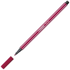Marker fibrowy premium - STABILO Pen 68 - 1 szt. - ciemnoczerwony